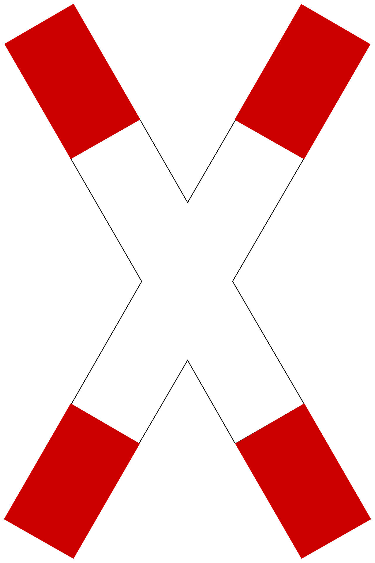 Andreaskreuz