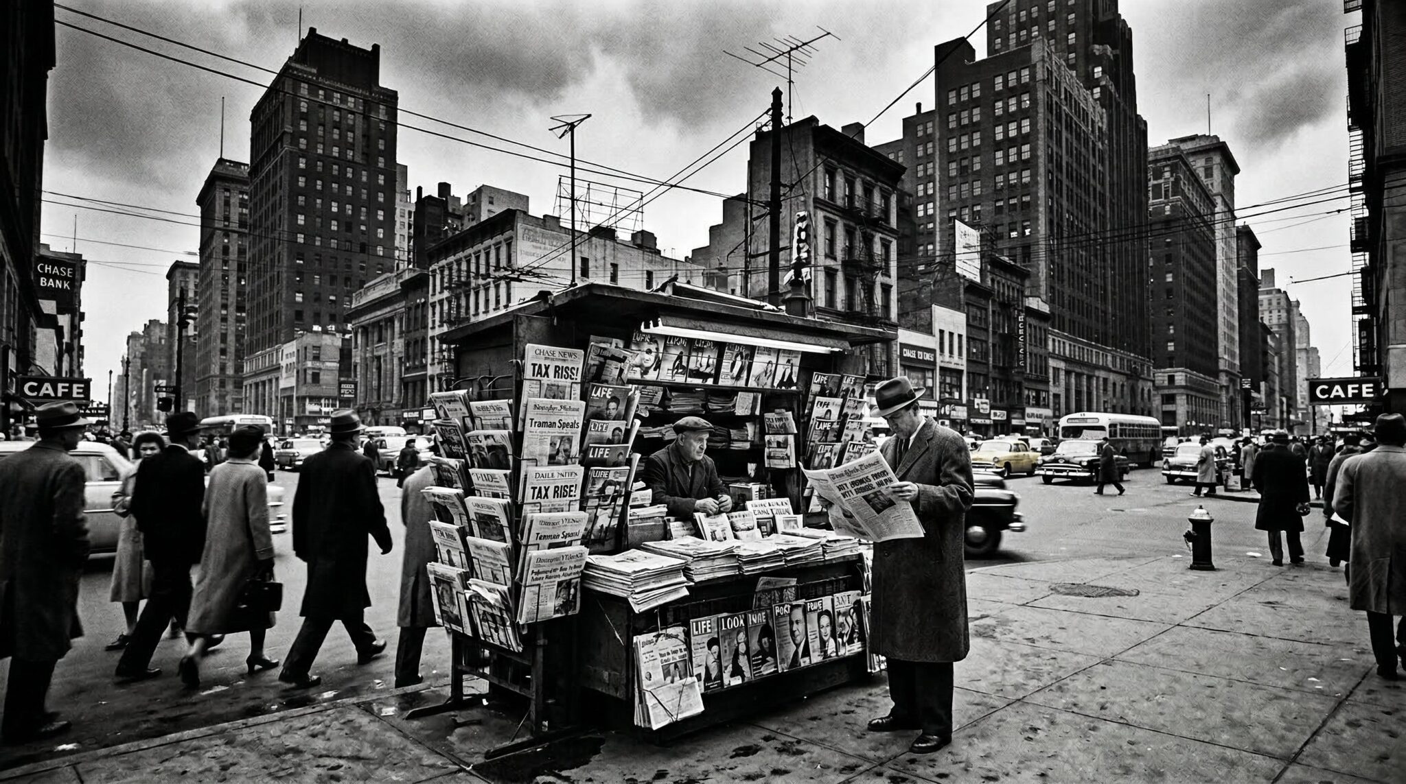 EU AI Act Unternehmen: Zeitungskiosk in New York – Kanzlei VON RÜDEN | HEYSE