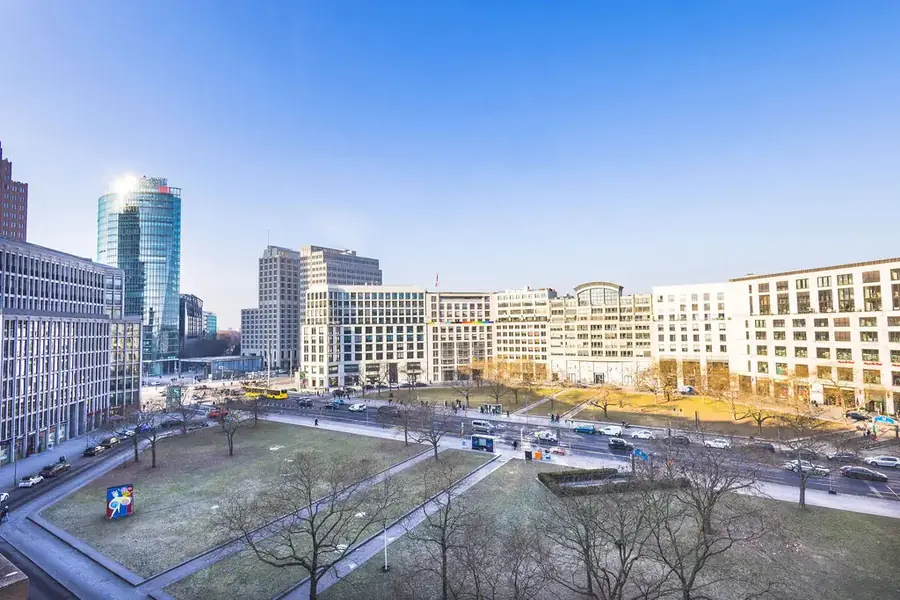 Ausblick über den Potsdamer Platz
