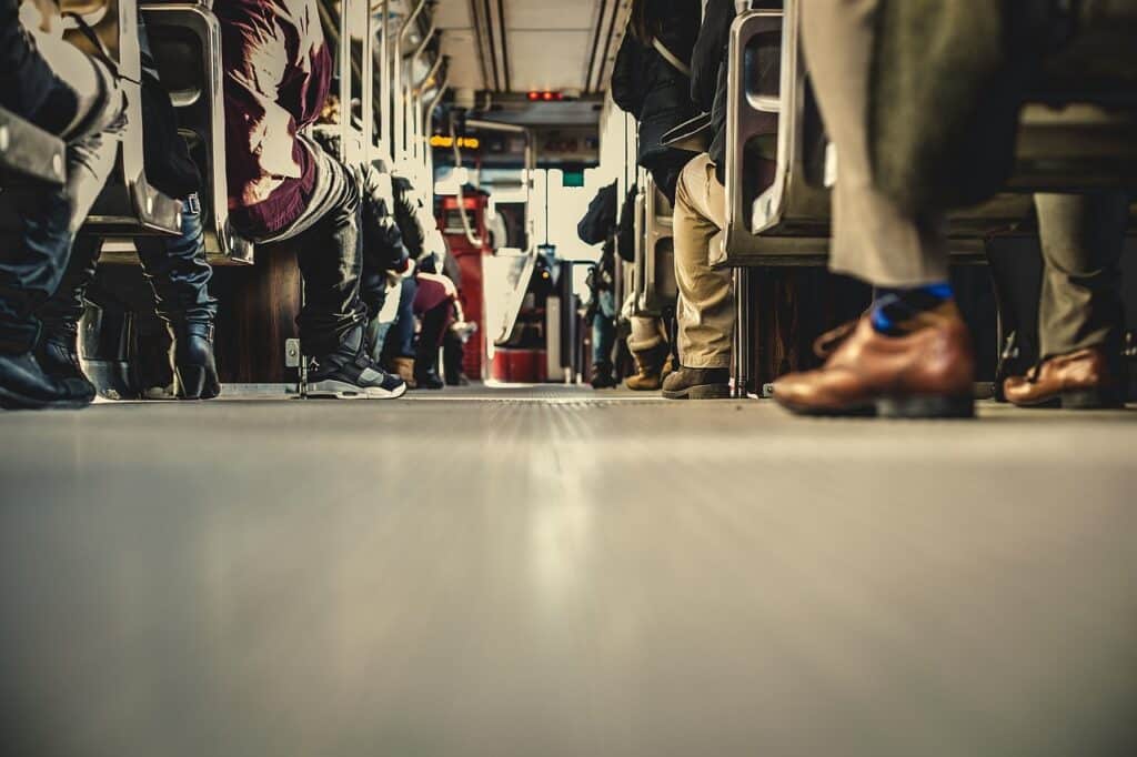 Personenbeförderung im Bus