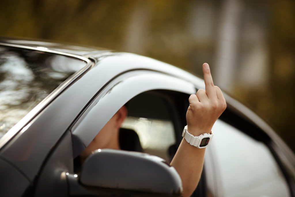 Autofahrer zeigt Radar Mittelfinger – und wird geblitzt