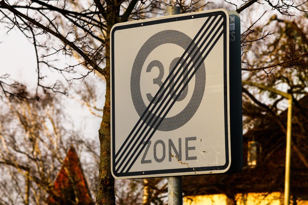 30er Zone endet: geblitzt worden?