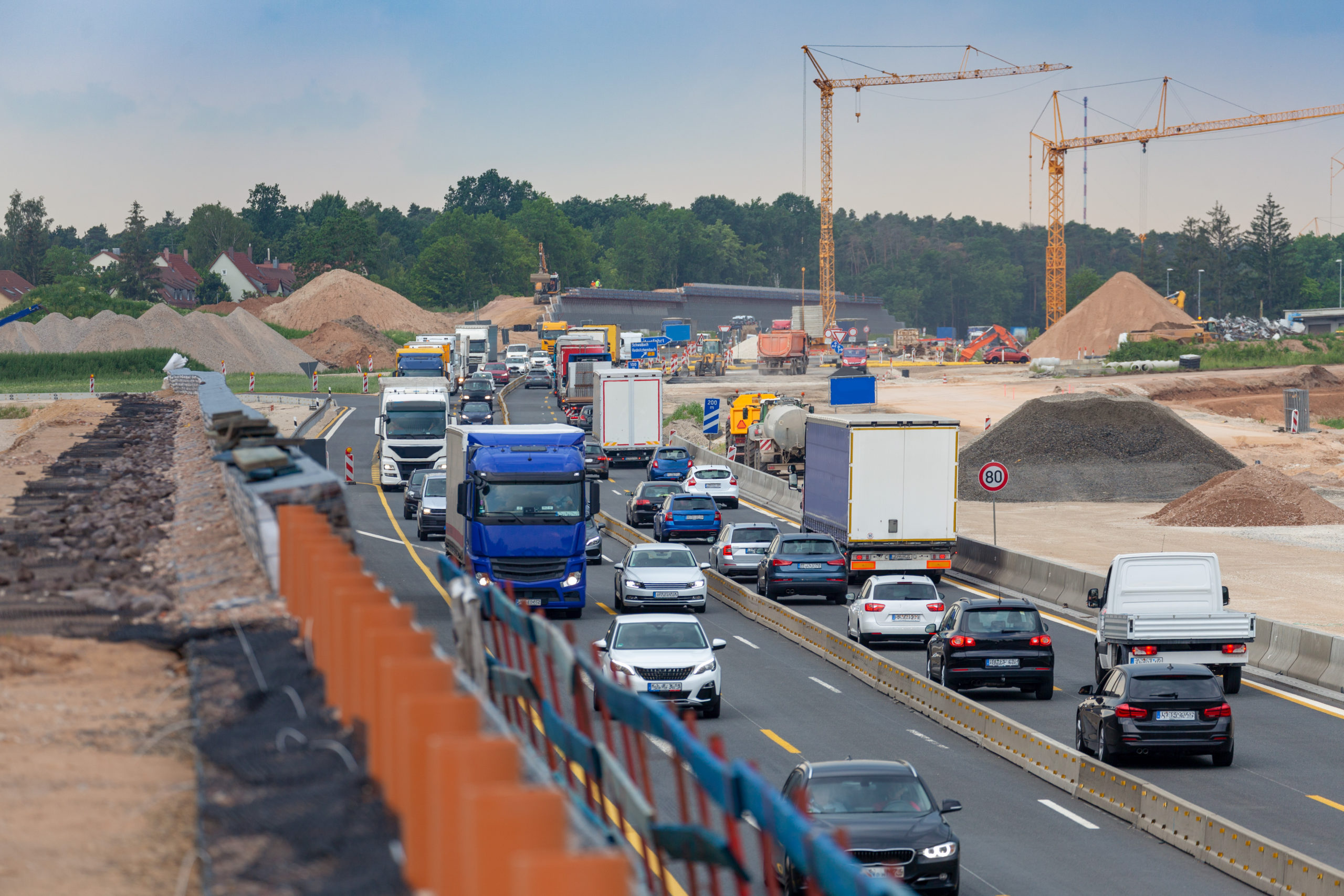 Geblitzt Autobahn Baustelle Toleranz