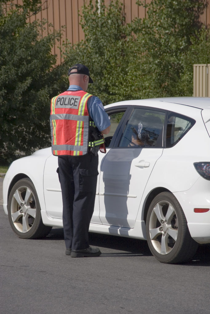 Polizeikontrolle im Ausland