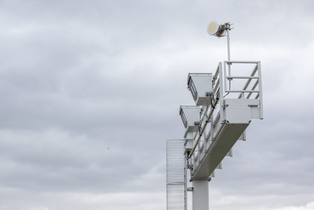 Strecken-Radar Section Control auf der B6 