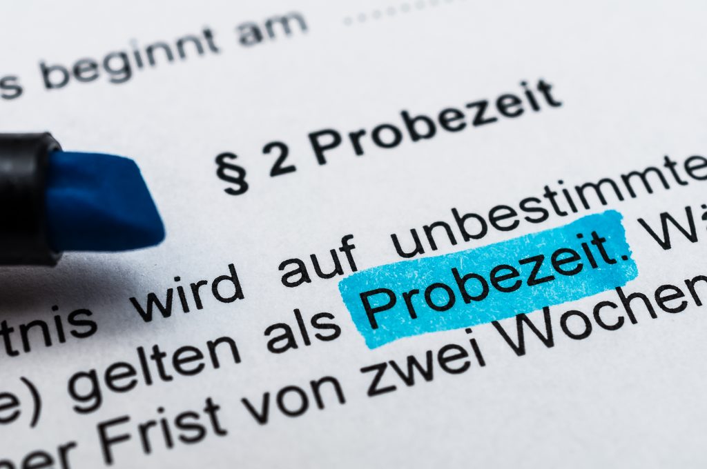 Probezeitkündigung