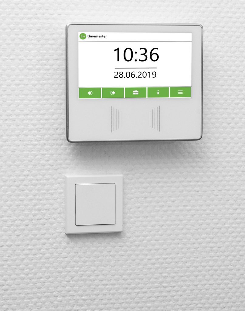 Arbeitszeiterfassung mit Terminal