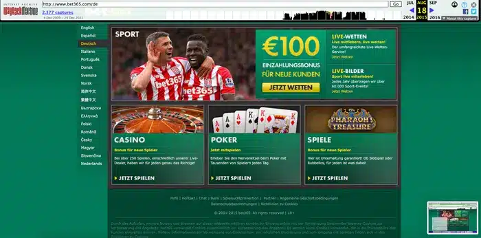 bet365 Screenshot